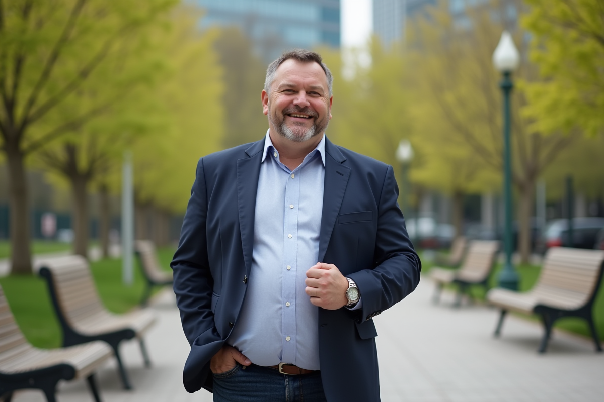 Styles et astuces de mode pour hommes avec un gros ventre