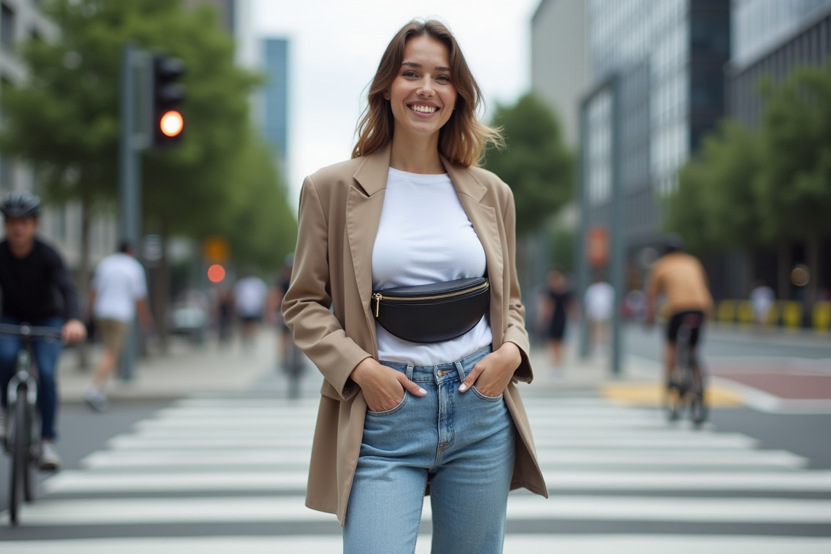 Porter une banane en 2025 : tendances et astuces stylistiques